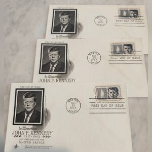 John F. Kennedy First Day of Issue Envelopes
